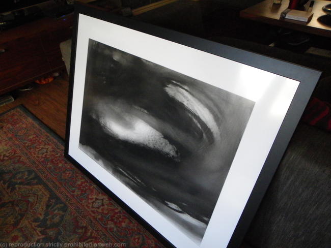 Abstraction in Monochrome Light in the Darknesss