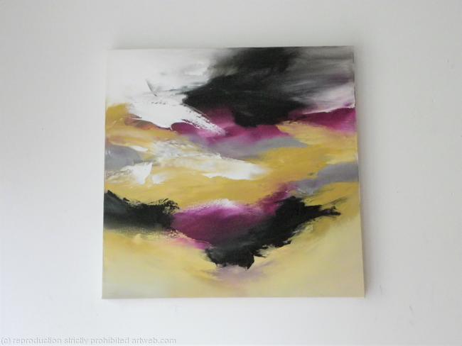Yellow Ochre & Magenta Sky