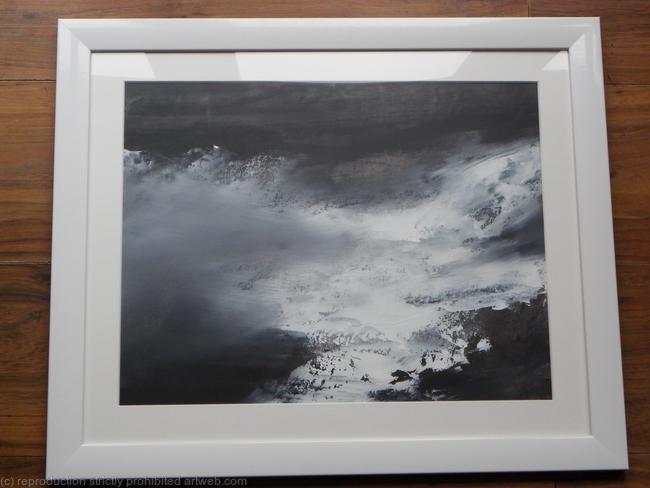 Abstraction in Monochrome study 19 (Winter series)
