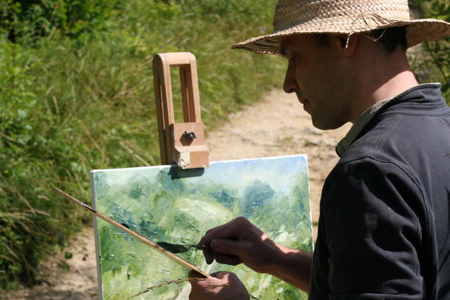 Rupert, en plein air