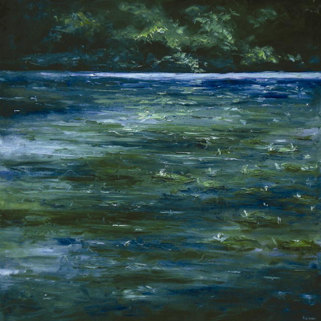 Pond diptych II