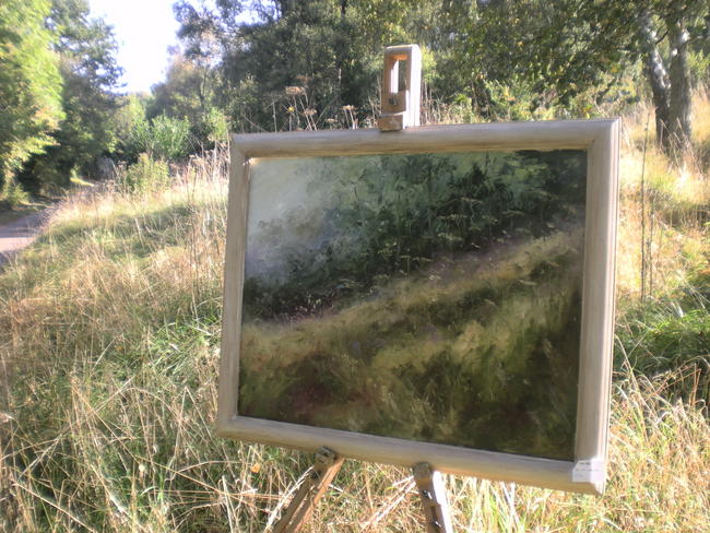 Bull's X painting
