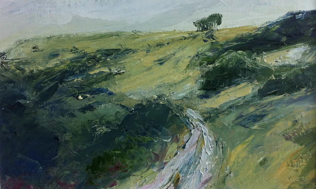 Towards Cleeve Common