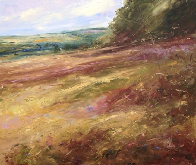 Autumn fields, Upton