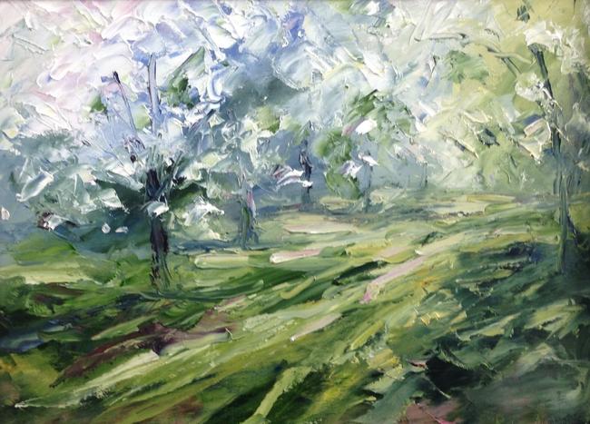 Plum orchard, Brockworth