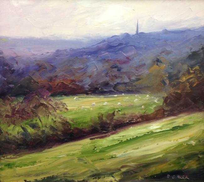 Painswick from Dell Farm