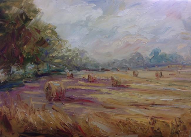 Bales near Aldsworth