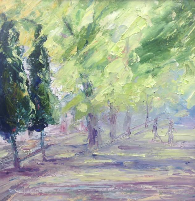 Promenade, spring