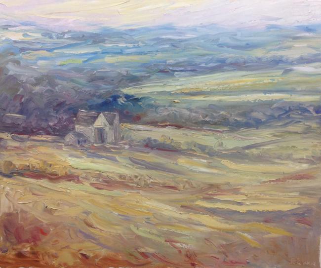 Windrush barn, Autumn