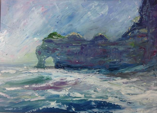 Etretat: squall