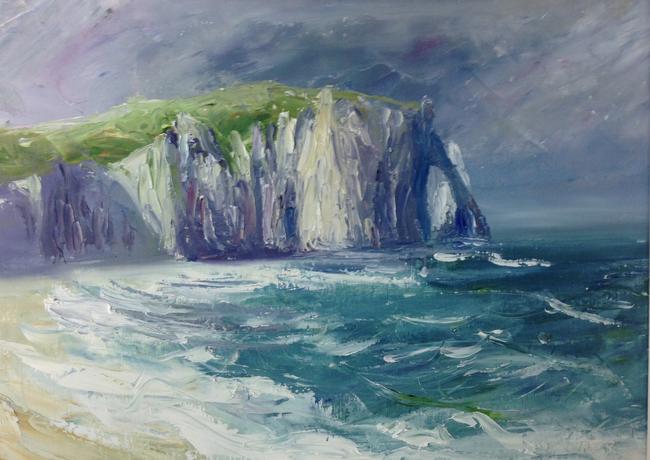 Etretat: Storm
