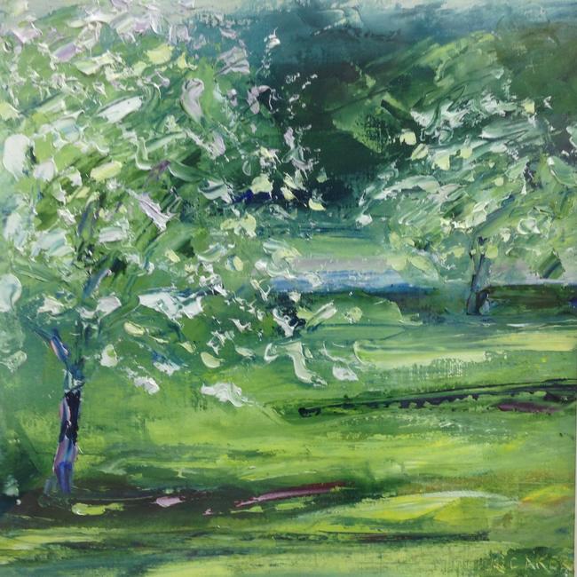 Orchard, Spring blossom