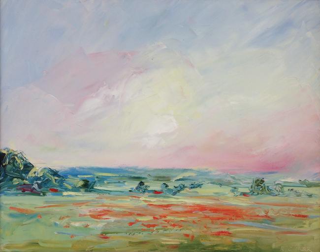 Poppies above Sherborne