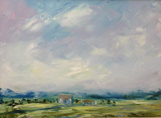Barns near Lodge Park