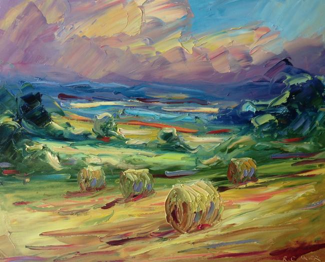 Straw bales, Sherborne