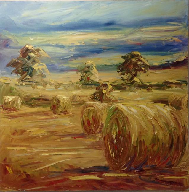 Big bales, Windrush