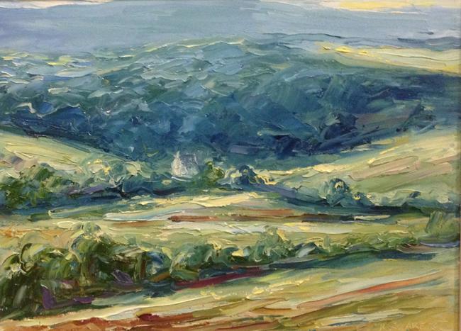 Compton Abdale, evening