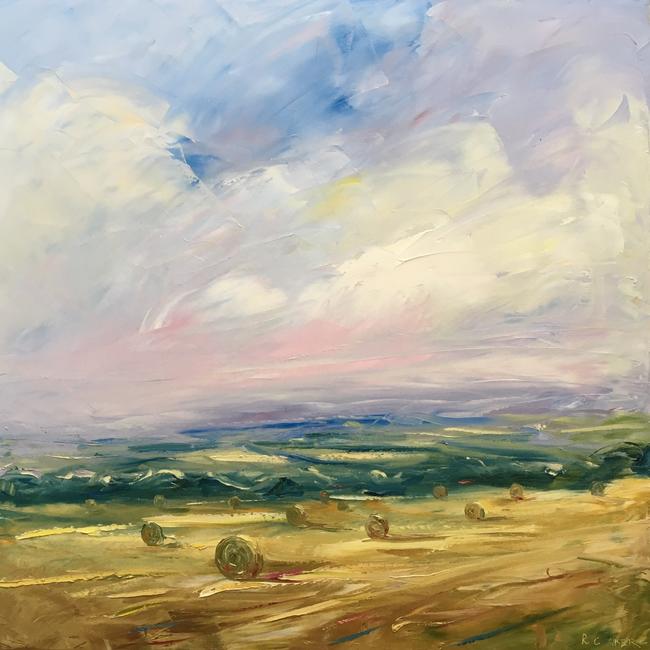 Straw bales, Wychwood