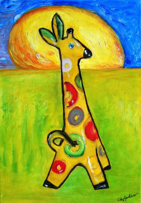 Giraffe on the Hoof.