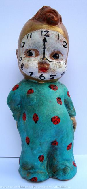 Clock-face baby