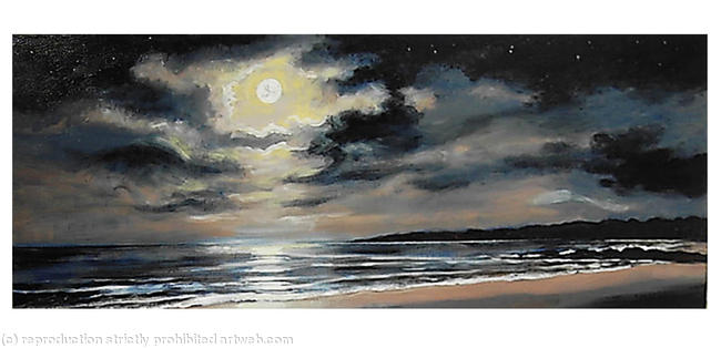 Moonlight Seascape