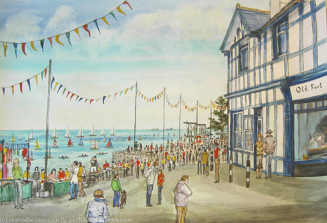 The Old Fort and the Seaview Regatta 2011
