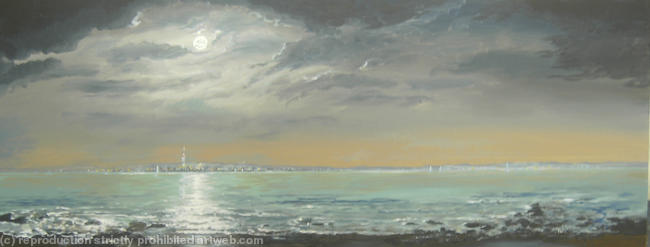 The Solent by Moonlight