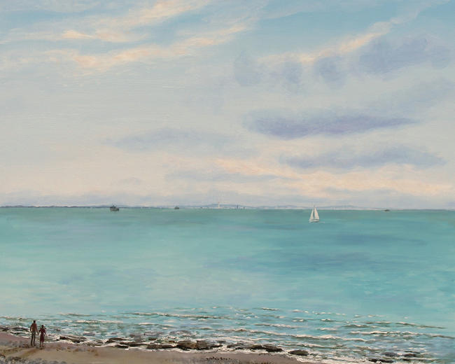 Across the Solent from Bembridge