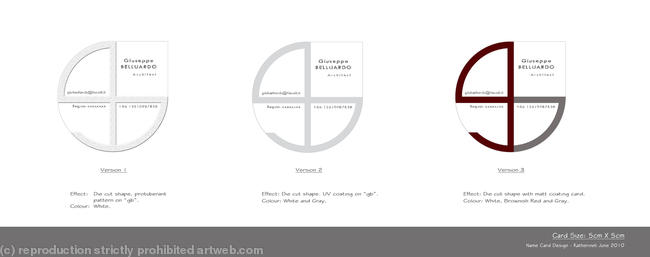 Name Card Design (IT.)