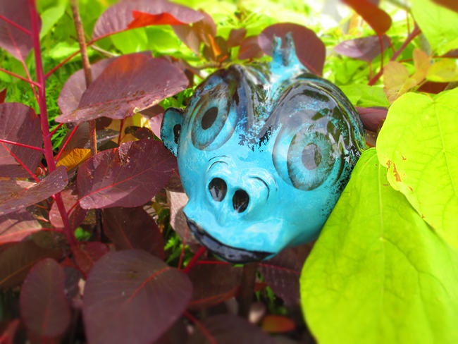 Monkey Head (Teal)