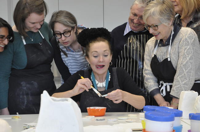 Jo Lee teaching