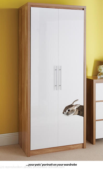 Pet Portrait Bespoke Wardrobe