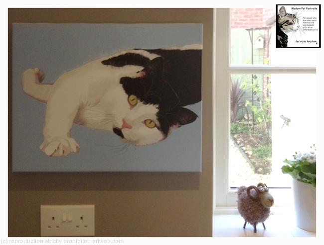 Canvas (featuring Your pet's pawtrait)