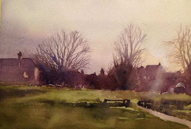 Evening Light on Chislehurst Common