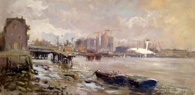 The Thames. O2