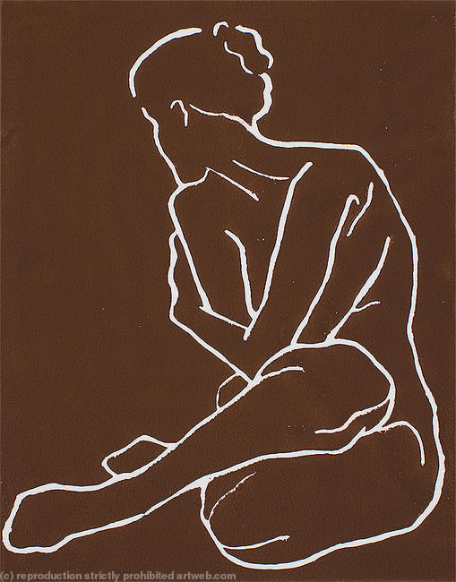 Seated Female Nude