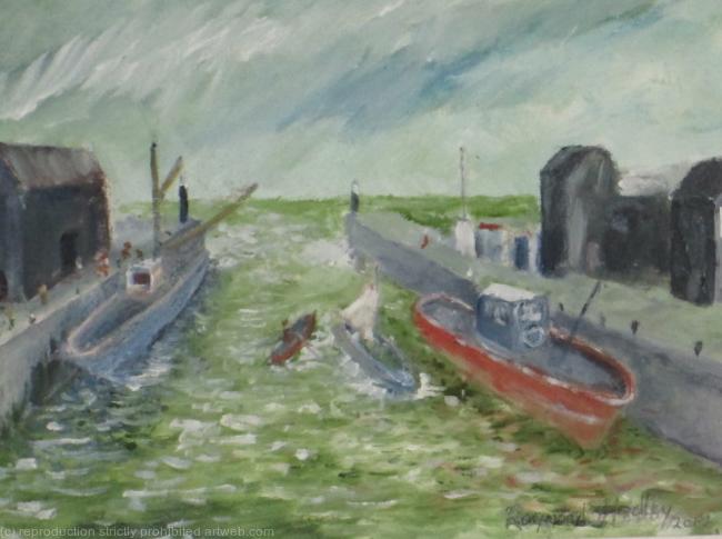 Whitstable Harbour Engand
