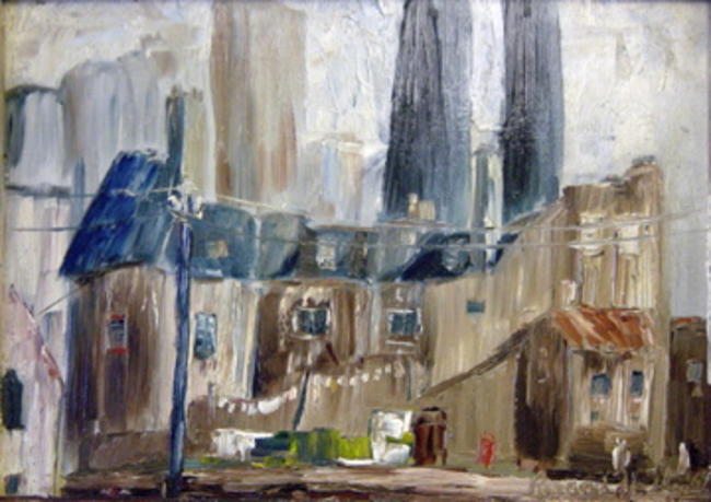 Old tenements in Greenwhich.
