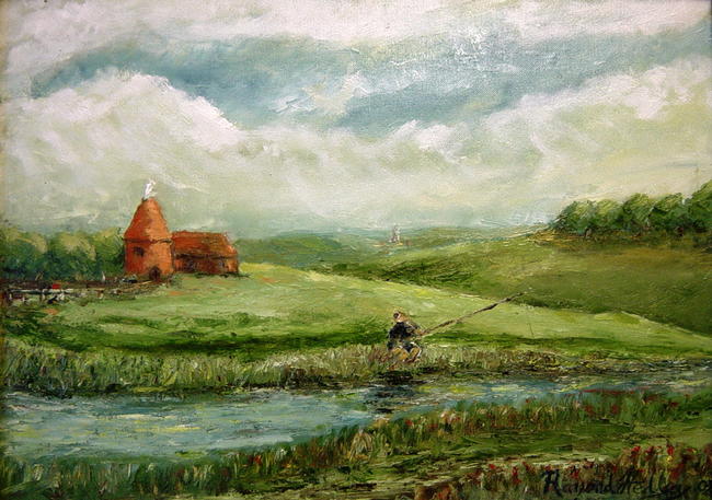 Fishing on the Medway. (1)