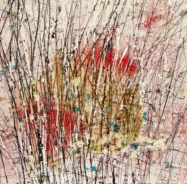 Silver birch and reeds