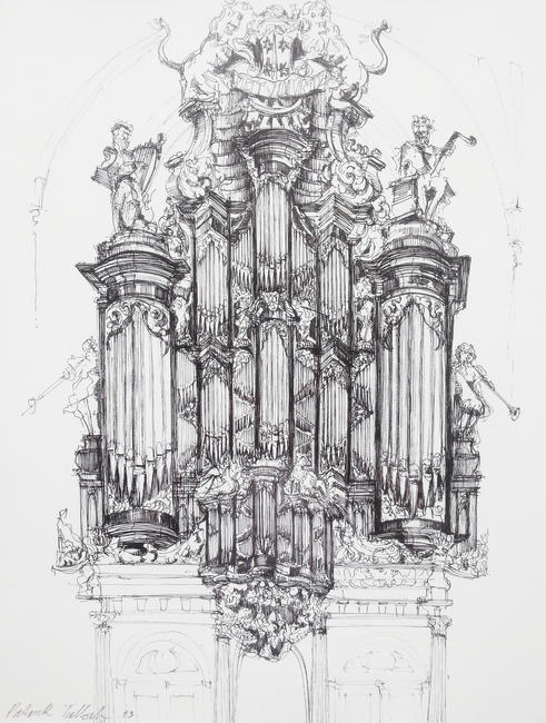 Church Organ Harrlem Holland
