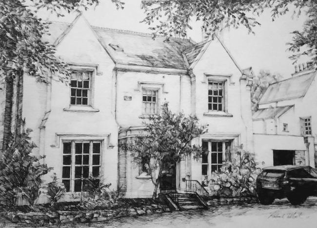 HousePortrait in the North of England