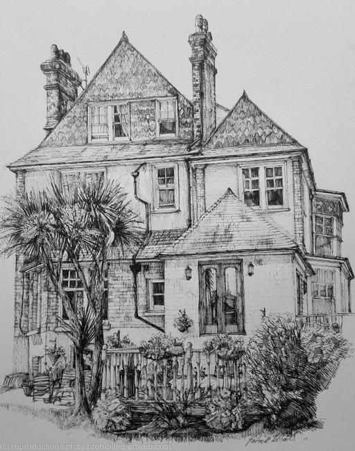 House Portrait Meads Eastbourne
