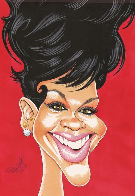 Edd's Heads: Rihanna