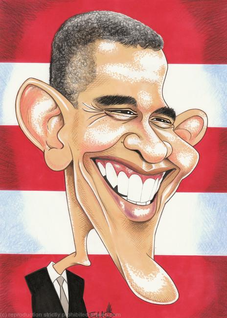 Edd's Heads: President Barack Obama