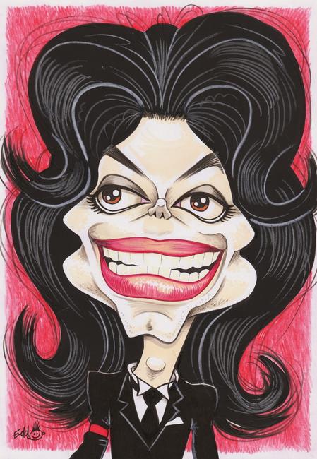 Edd's Heads: Michael Jackson
