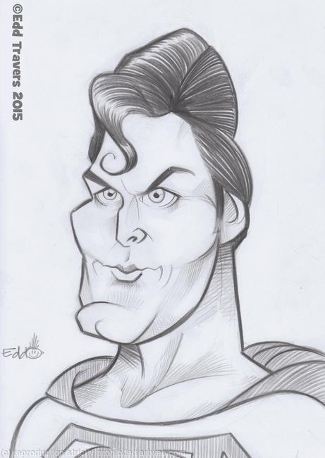 Christopher Reeve as 'Superman' Sketch