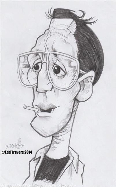 Roy Scheider as 'Chief Brody' from 'JAWS' Sketch