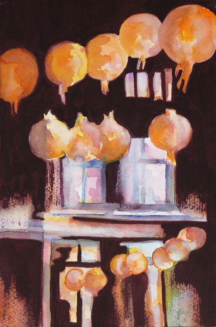 Five lare lanterns - China Town