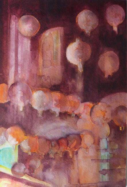 China Town in Burnt orange